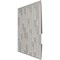 Ekena Millwork 19 5/8in. W x 19 5/8in. H Staggered Brick EnduraWall Decorative 3D Wall Panel Covers 2.67 Sq. Ft. WP20X20SBGHC - alternate 2